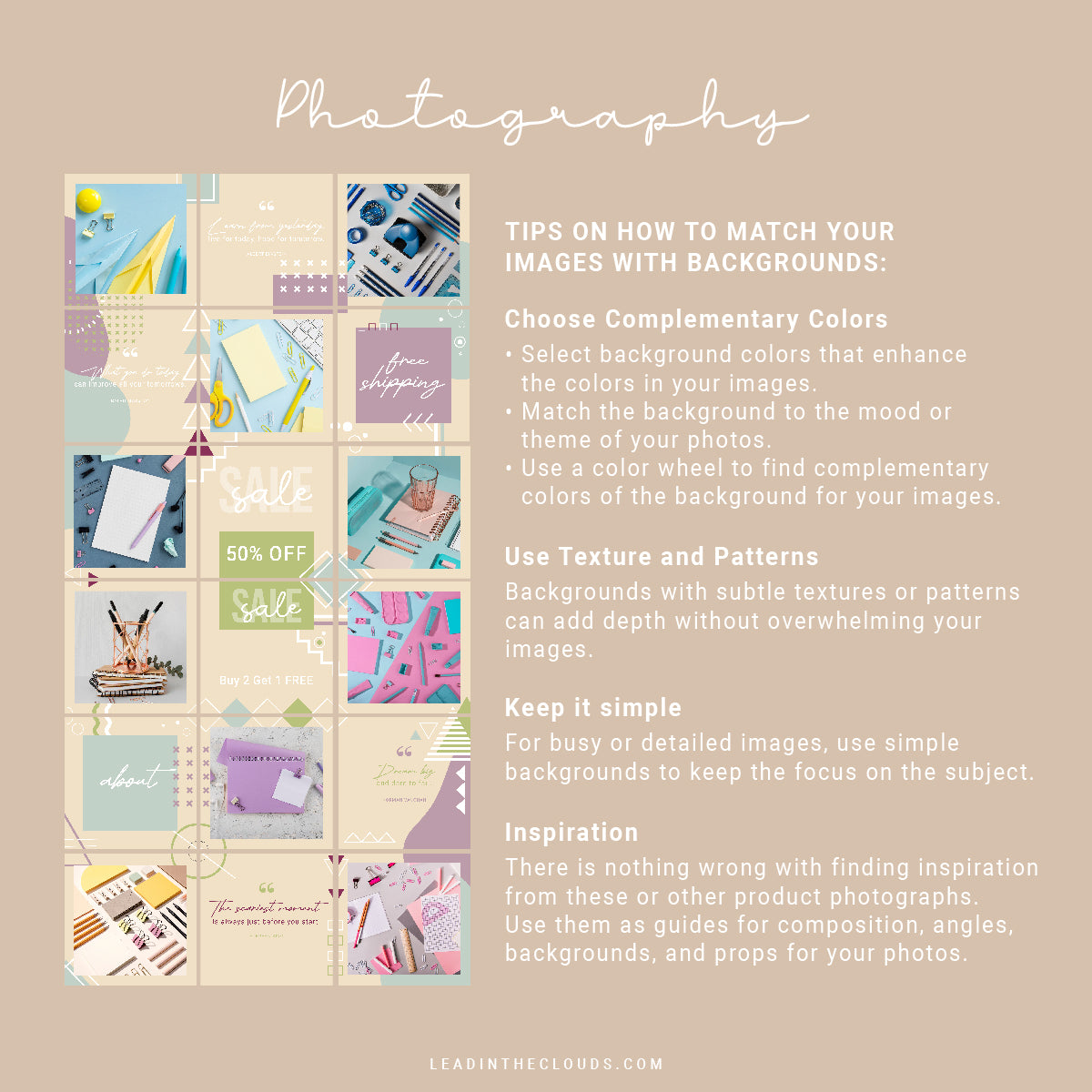 Festive - Instagram Puzzle Feed Backgrounds