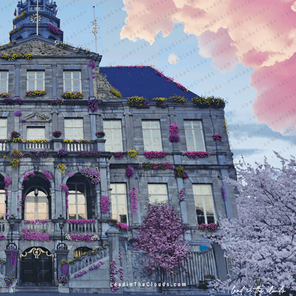 Maastricht City Hall - Floritecture - A3 Digital Art