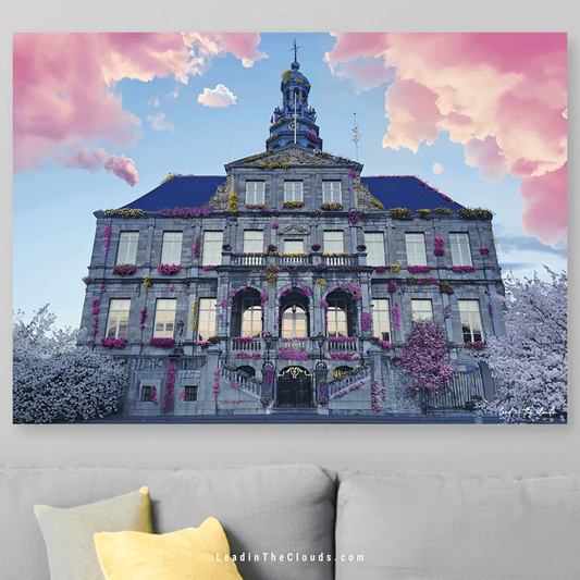 Maastricht City Hall - Floritecture - A3 Digital Art