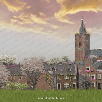 Naarden - Floritecture - A3 Digital Art