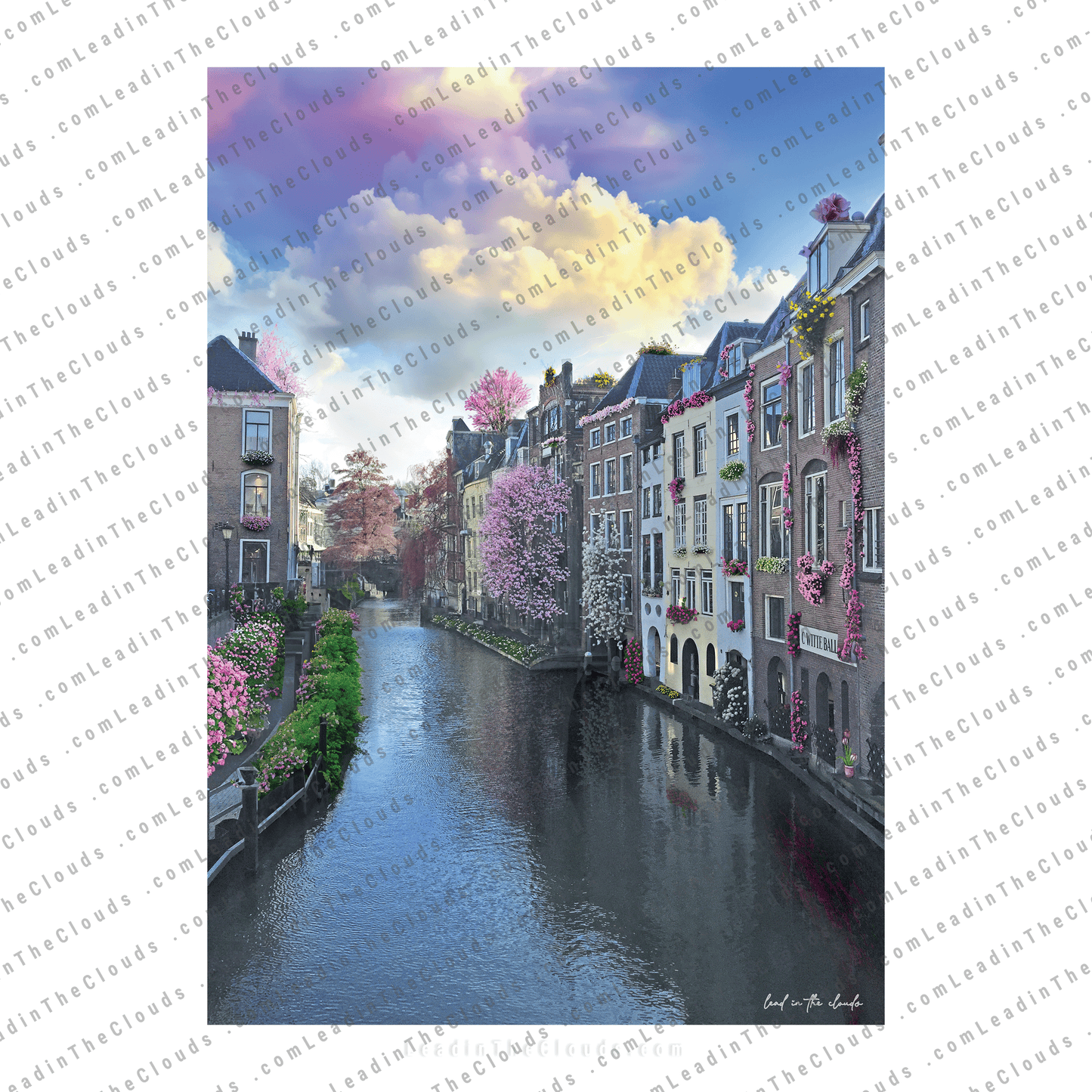 Utrecht - Floritecture - A3 Digital Art