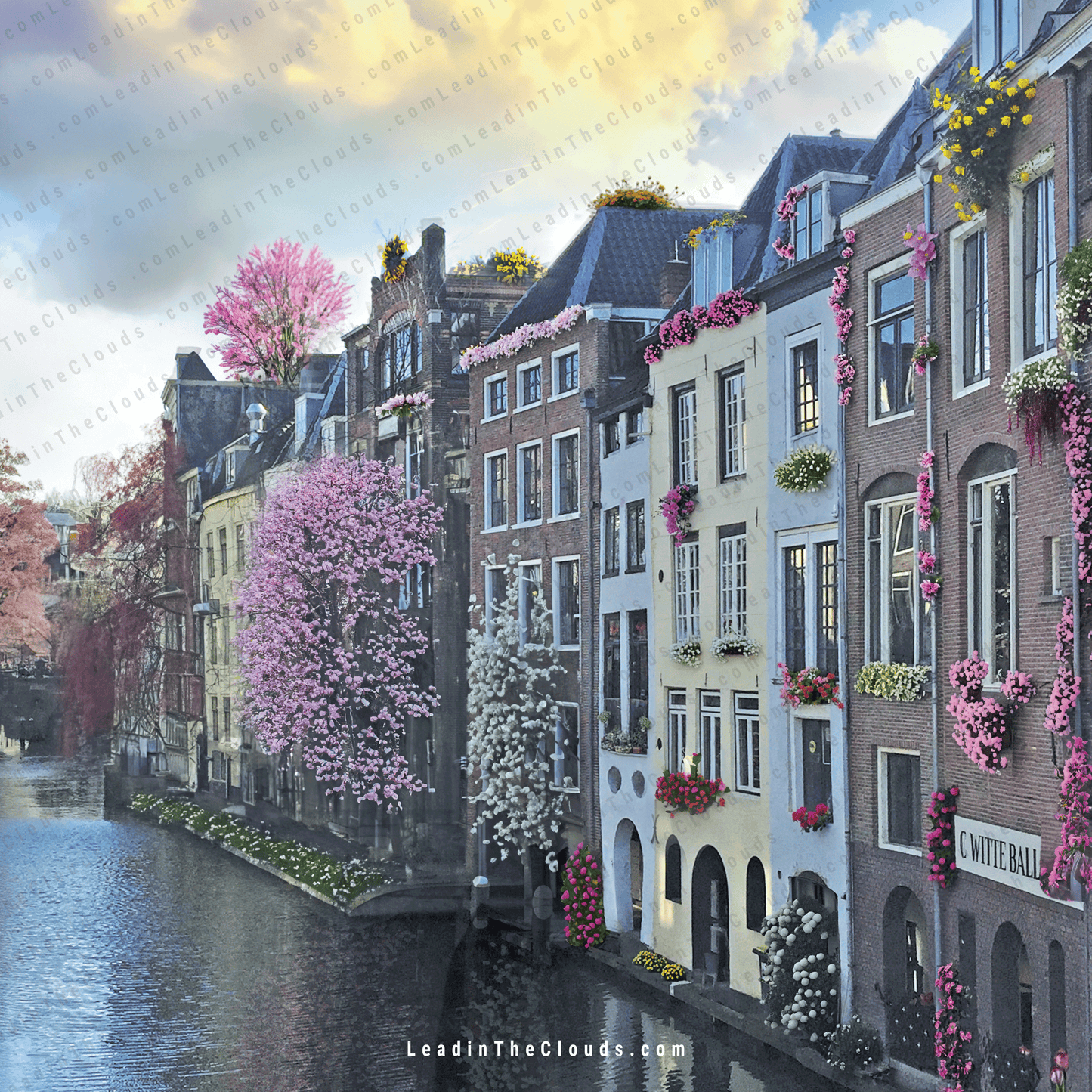 Utrecht - Floritecture - A3 Digital Art