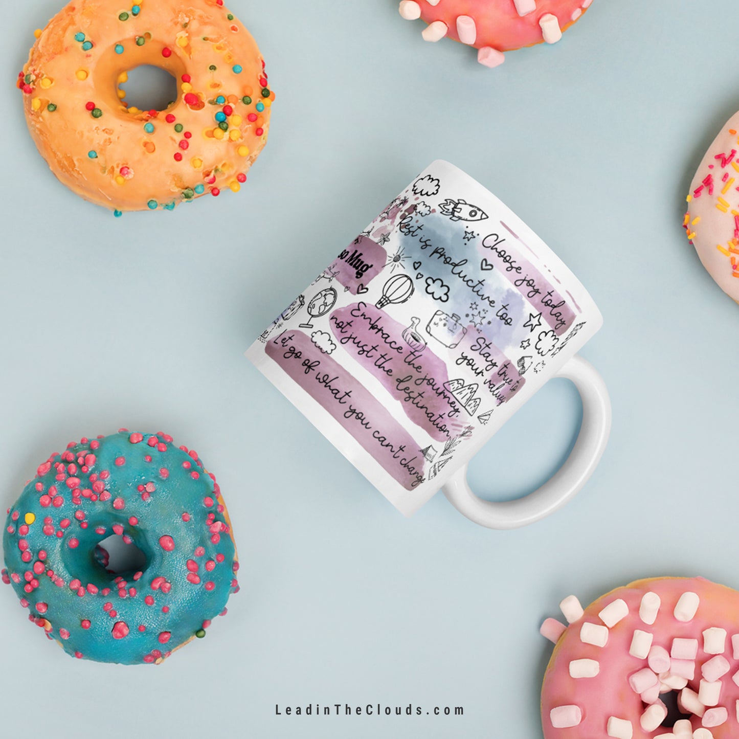 Daily Reminders x 4 - Mug Digital Design