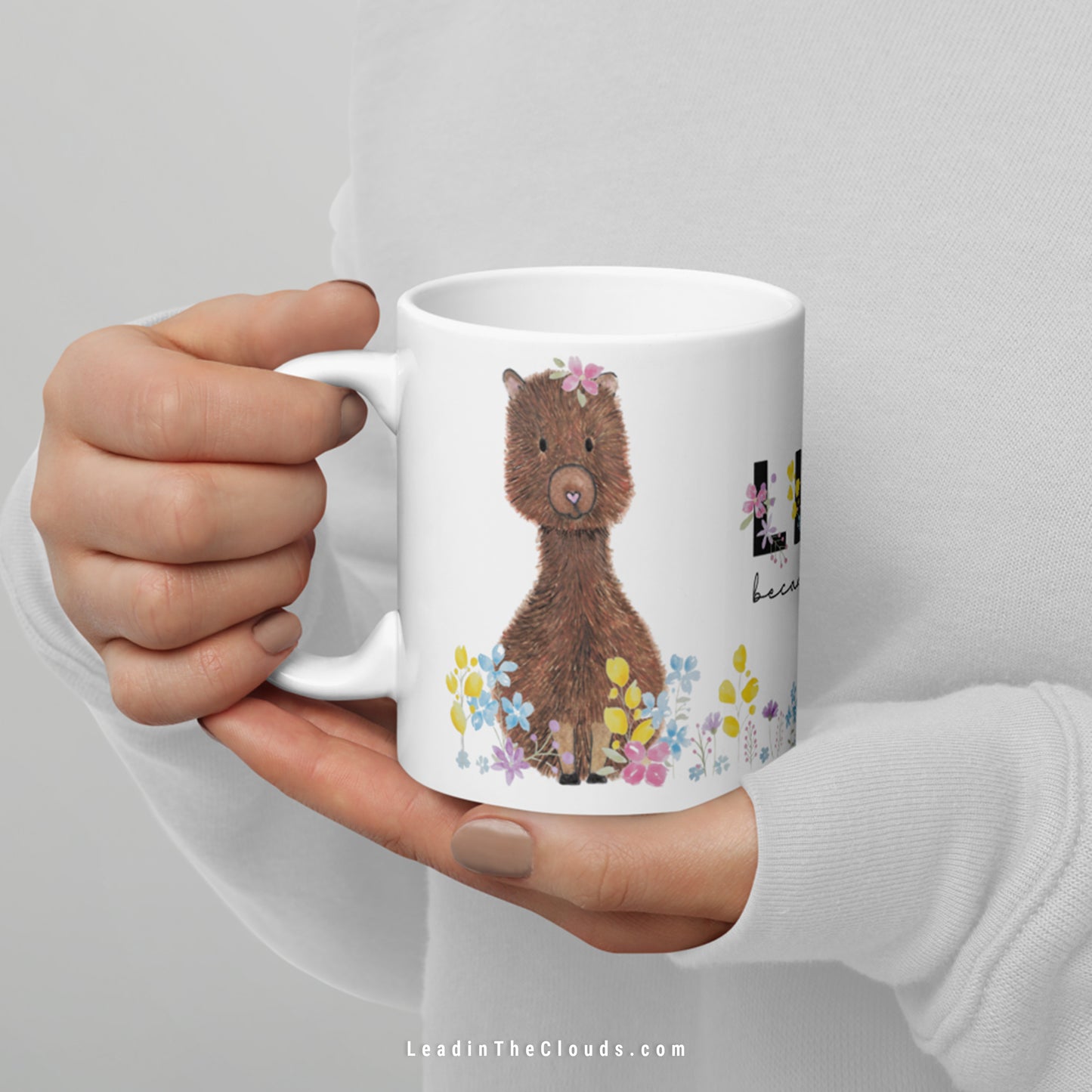 Llama's Because Who Needs Drama - Mug Digital Design