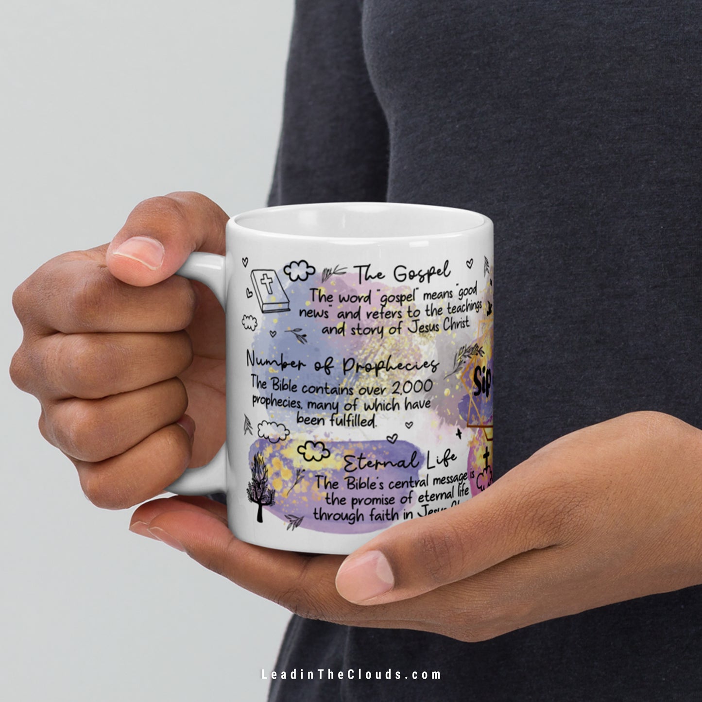 Bible Facts x 6 - Mug Digital Design