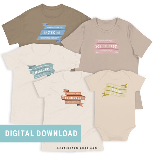 Corporate - Family Matching Sets - Digital Download